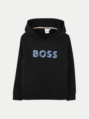 Boss Bluza J51189 S Czarny Regular Fit