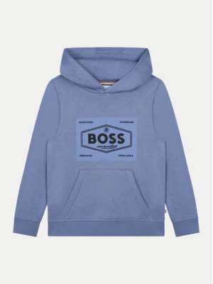 Boss Bluza J51194 D Niebieski Regular Fit