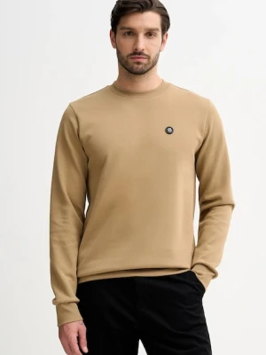 BOSS bluza C-Sharpe 01 męska kolor beżowy gładka 50555830