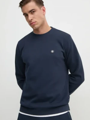 BOSS bluza męska kolor granatowy gładka 50520302