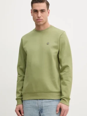 BOSS bluza męska kolor zielony gładka 50520302