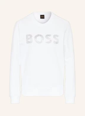 Boss Bluza Nierozpinana Ebossa Z Ozdobnymi Kamykami weiss