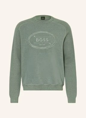Boss Bluza Nierozpinana Hole gruen