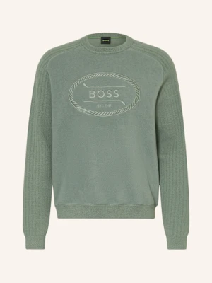 Boss Bluza Nierozpinana Hole gruen