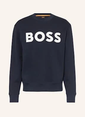Boss Bluza Nierozpinana Webasiccrew blau