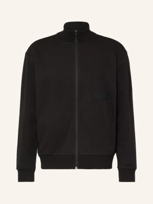 Boss Bluza Rozpinana Collar schwarz CZARNY
