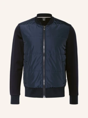 Boss Bluza Rozpinana Skiles Z Mieszanki Materiałów blau