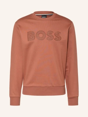 Boss Bluza Soleri rot CIEMNOPOMARAŃCZOWY