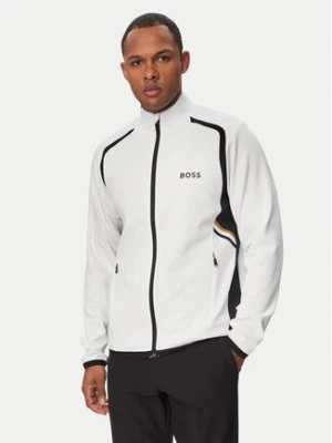 BOSS Bluza Spin 50554402 Biały Regular Fit