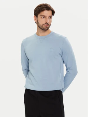 BOSS Bluza Westart 50509323 Błękitny Regular Fit