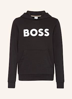 Boss Bluza Z Kapturem schwarz