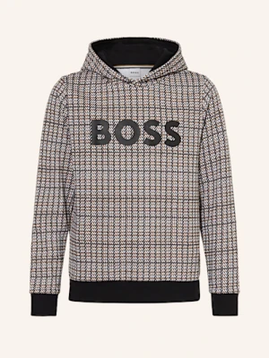 Boss Bluza Z Kapturem schwarz
