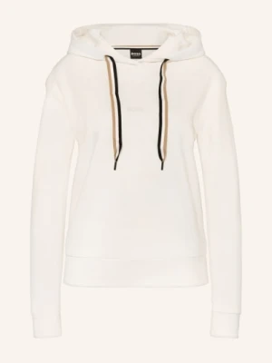 Boss Bluza Z Kapturem Stripe weiss