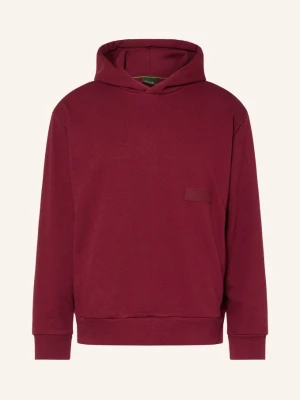 Boss Bluza Z Kapturem Sw rot CIEMNOCZERWONY