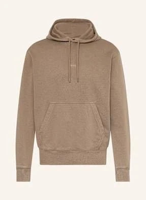Boss Bluza Z Kapturem We_Dye_Hood braun