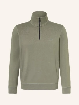 Boss Bluza Z Kapturem Zetrust gruen