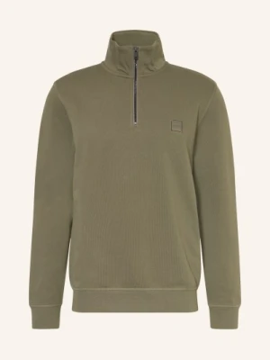 Boss Bluza Z Kapturem Zetrust gruen CIEMNOZIELONY