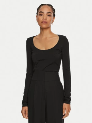 Boss Bluzka 50512849 Czarny Slim Fit