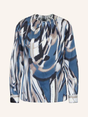 Boss Bluzka Banorah Z Jedwabiu blau