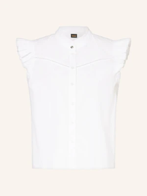Boss Bluzka Bez Rękawów Bellana weiss