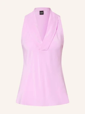 Boss Bluzka Bolaru Z Jedwabiu rosa