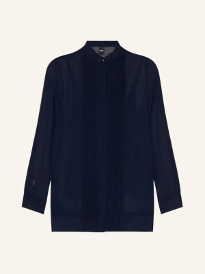 Boss Bluzka Bonettati blau GRANATOWY