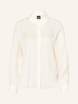 Boss Bluzka Bonya Z Jedwabiu weiss