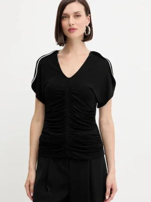 BOSS bluzka damskie kolor czarny 50544874