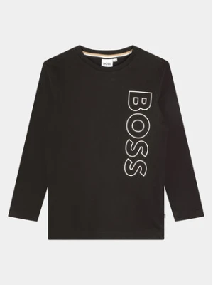 Boss Bluzka J25O68 S Czarny Regular Fit