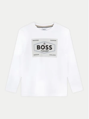 Boss Bluzka J51221 S Biały Regular Fit