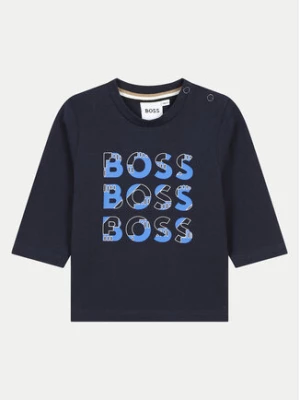 Boss Bluzka J51291 M Granatowy Regular Fit