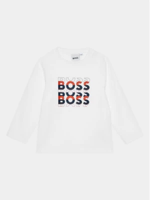 Boss Bluzka J95362 Biały Regular Fit