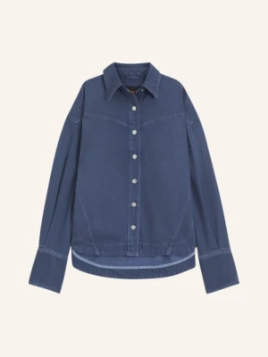 Boss Bluzka Jeansowa grau