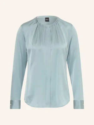 Boss Bluzka Jedwabna Banorah blau
