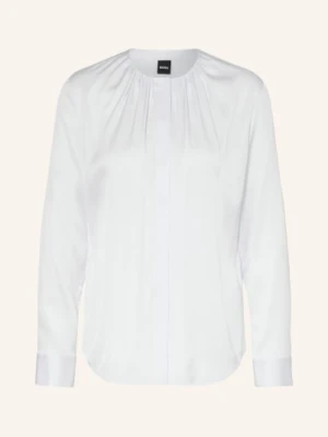 Boss Bluzka Jedwabna Banorah blau