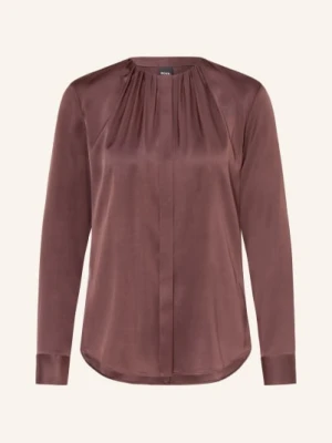 Boss Bluzka Jedwabna Banorah braun