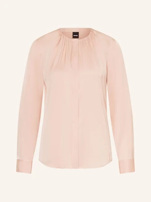 Boss Bluzka Jedwabna Banorah rosa