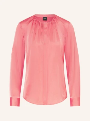 Boss Bluzka Jedwabna Banorah rosa