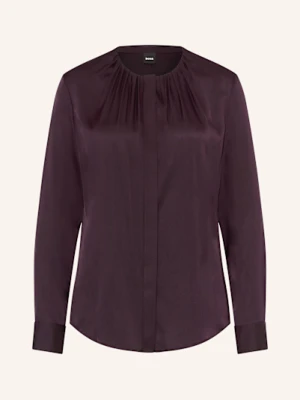 Boss Bluzka Jedwabna Banorah rot