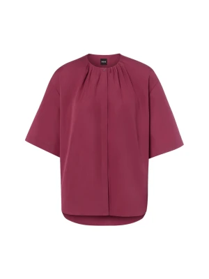 BOSS Bluzka Kobiety Bawełna (100%) czerwony|wyrazisty róż