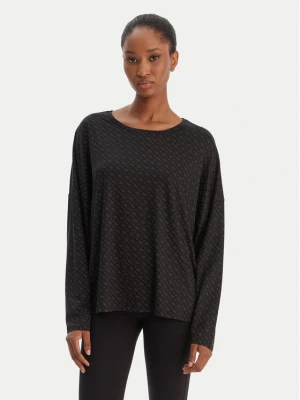 BOSS Bluzka piżamowa B Logo 50550693 Czarny Relaxed Fit