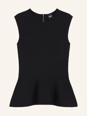 Boss Bluzka Z Dżerseju Fillo schwarz