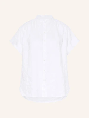 Boss Bluzka Z Lnu Boleana weiss