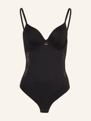 Boss Body Modelujący Z Fiszbinami B Lace Z Efektem Modelującym schwarz CZARNY