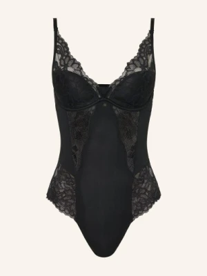 Boss Body Z Ramiączkami Blossom schwarz