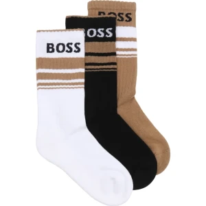 Boss Bodywear Skarpety 3-pack 3P QS Rib Stripe CC