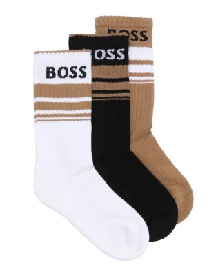 Boss Bodywear Skarpety 3-pack 3P QS Rib Stripe CC