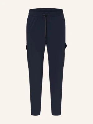 Boss Bojówki W Stylu Dresowym Urbanex Tapered Fit blau