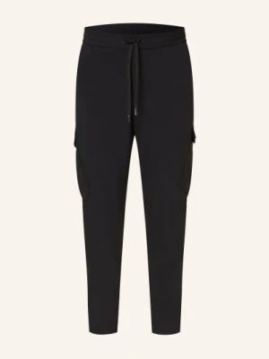 Boss Bojówki W Stylu Dresowym Urbanex Tapered Fit schwarz