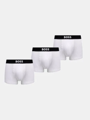 BOSS bokserki 3-pack BOSS One męskie kolor biały 50544263